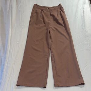 Altar'd State Mauve Wide-Leg Pants